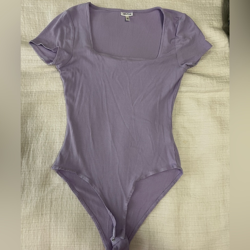 Lavender bodysuit